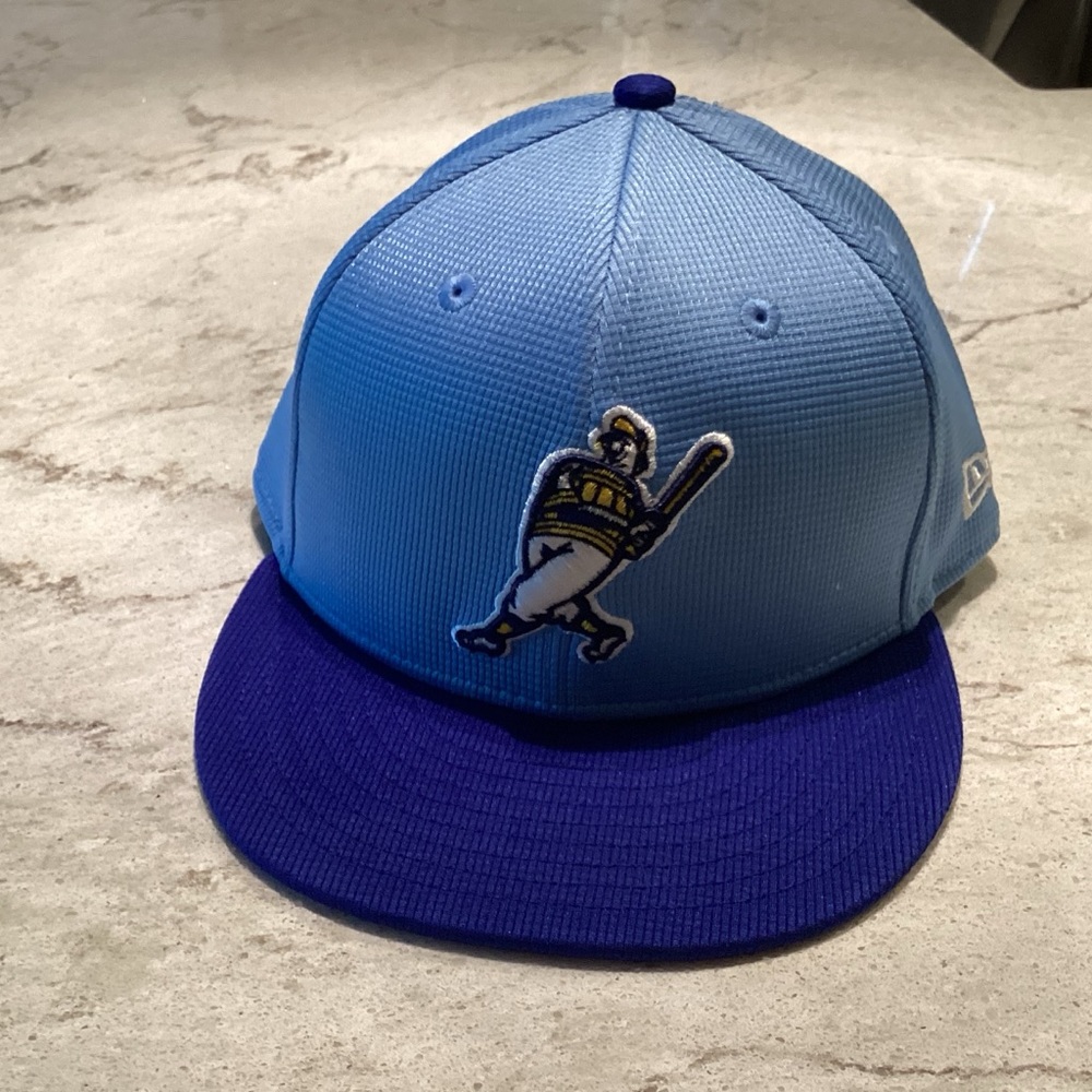 milwaukee brewers new era hat 7 1/4 fitted